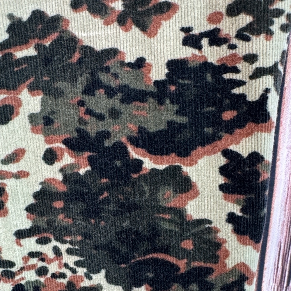 Pilcro Floral Faux Camouflage Button Pants - Picture 6 of 11